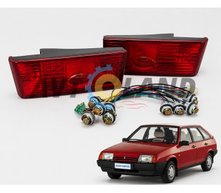 Ліхтарі задні на ВАЗ 2108,2109,2113,2114″FULL RED″