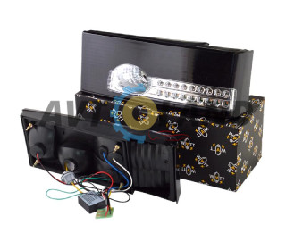 Ліхтарі задні діодні на ВАЗ 2108-21099,2113,2114 LED Чорні WATT