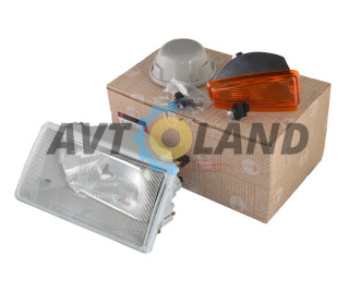 Фара ВАЗ 2108-099 лівий. жовтий покажчик