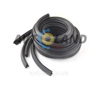 Ущільнювач прорізу дверей ВАЗ 2109-21099,2114-2115  (к-т 4шт) ASR