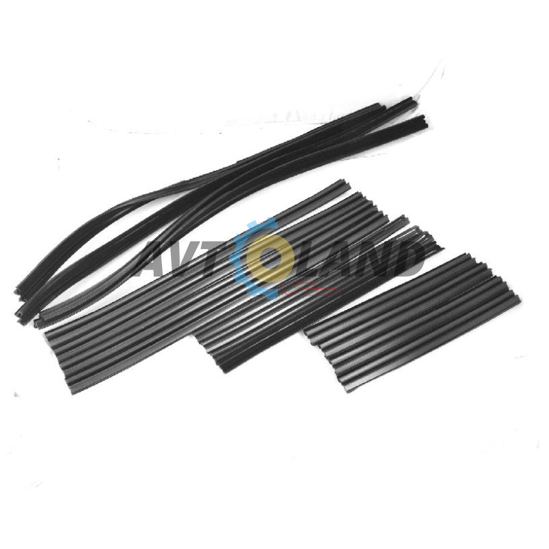 Ущільнювач опускного скла дверей ВАЗ 2101-03, 2106 (к-т 16 шт.) п/е уп. ″бархотка″ купити дешево