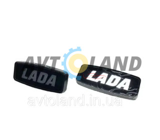 Диодные повторители поворота LADA для Лада Приора, Гранта, Калина с надписью желтые/ белые