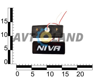 Покажчик повороту бічний ВАЗ 2121, 21213, 21214 ″NIVA″, к-кт 2 шт, WATT
