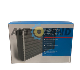 Радіатор обігрівача ВАЗ 2108-099, 2113-15, ЗАЗ 1102-03, алюм.
