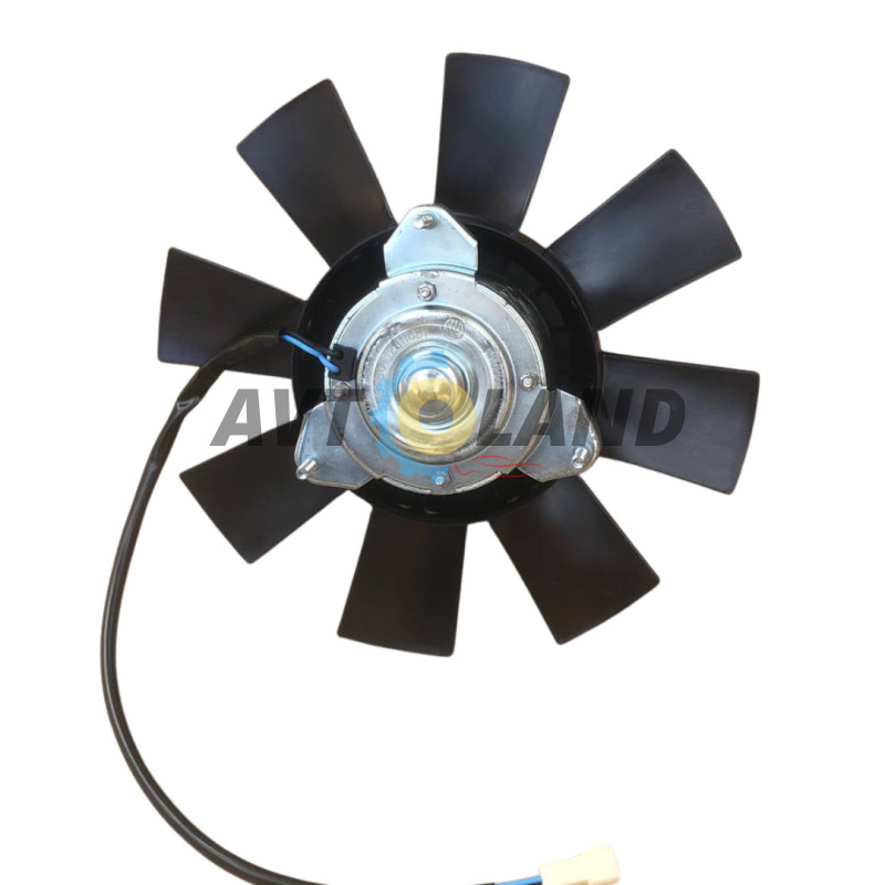 Електровентилятор радіатора ВАЗ 2103, 2108-99, 2110, ГАЗ із крильчаткою, 8 лопатей, Flagmus купити дешево
