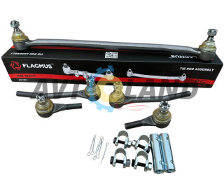 Комплект рулевых тяг ВАЗ 2101-07 со сгонами, кор. уп. ″трапеция″ FLAGMUS