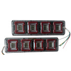 Ліхтар Led задній 12-24 V 46х13см (біжучий поворотник к-т (2шт) купити дешево