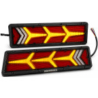 Ліхтар Led задній 12-24 V 46х13см (біжучий поворотник к-т (2шт) купити дешево