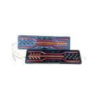 Ліхтар Led задній 12-24 V 46х13см (біжучий поворотник к-т (2шт) купити дешево