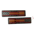 Ліхтар Led задній 12-24 V 46х13см (біжучий поворотник к-т (2шт) купити дешево