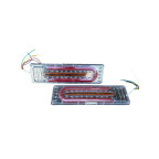 Ліхтар Led задній 12-24 V 46х13см (динамічний сигнал повороту к-ть (2шт) купити дешево