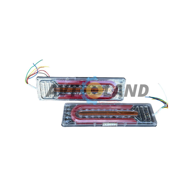Ліхтар Led задній 12-24 V 46х13см (динамічний сигнал повороту к-ть (2шт) купити дешево