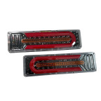 Ліхтар Led задній 12-24 V 46х13см (динамічний сигнал повороту к-ть (2шт) купити дешево