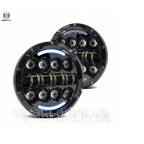 Led Фары Нива 150 ват 2121-21213 Тайга УАЗ 469 ГАЗ 24, ВАЗ 2101, Хаммер, FJ Cruiser, w463 (к-т 2 шт) купить недорого