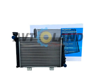 Радиатор ВАЗ 2104, 2105, 2107 алюм., основной, кор. уп. 33 STANDART