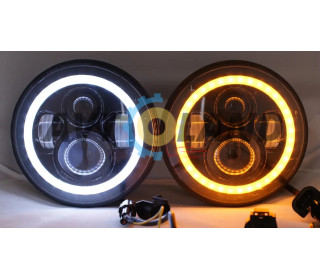 Led Фары Нива 2121-21213 Тайга УАЗ 469 ГАЗ 24, ВАЗ 2101, Хаммер, FJ Cruiser, w463 BLASKAR