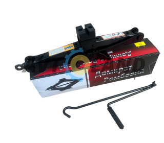 Домкрат ″ромб″ 2т механический высота 400мм