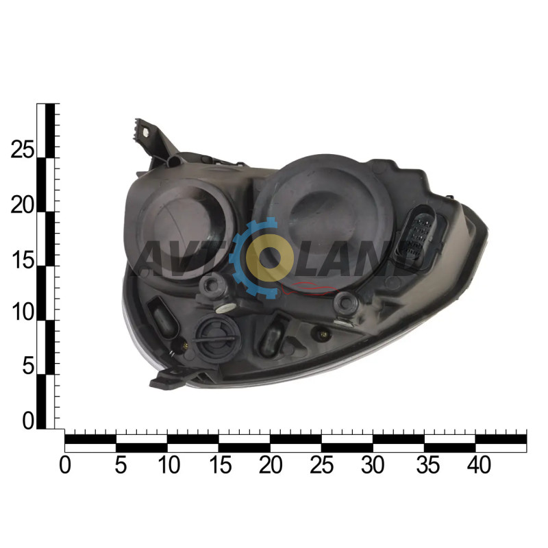 Фара ВАЗ 2170-72 прав. White купити дешево