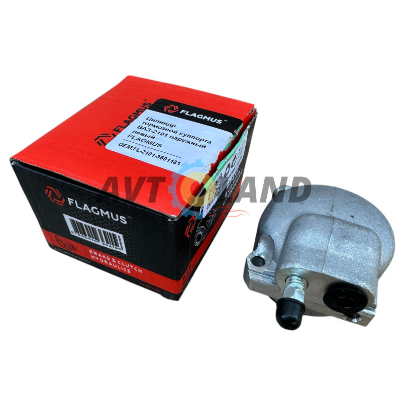 Циліндр гальмівний супорта ВАЗ-2101 зовнішній лівий, Flagmus купити дешево