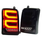 Фонарь задний ВАЗ 21213 лев.+ прав. LED черные УРБАН купить недорого