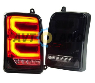 Фонарь задний ВАЗ 21213 лев.+ прав. LED черные УРБАН 