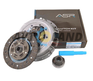 Комплект сцепления ВАЗ 2101-07 (диск нажимной, ведомый, подшипник) кор. уп. ASR