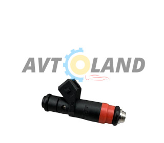 Форсунка паливна ВАЗ 2113-15, 1118 (8 кл. 1,6 л) с/о, помаранчева, тонка (аналог Siemens)