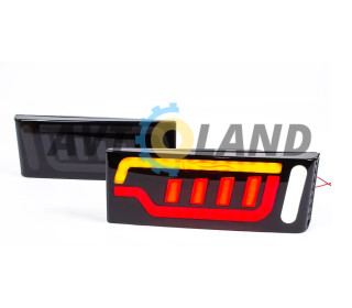 Фонарь задний ВАЗ 2108 светодиодный, ауди стиль, тюнинг, (к-т 2 шт.) FLAGMUS