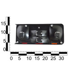 Ліхтар задній ВАЗ 2106 лівий FLAGMUS купити дешево