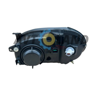 Фара DAEWOO LANOS прав. черный корпус под электрокорректор