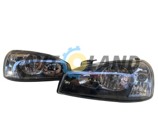 Фары Передние 1118 Sport BLACK к-т (2шт) FLAGMUS