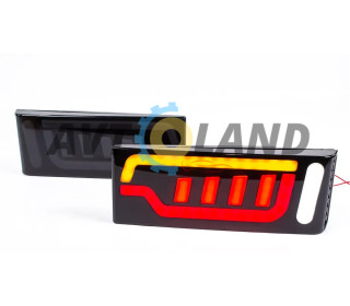 Ліхтар задній ВАЗ 2108 світлодіодний, ауді стиль, тюнінг, (к-т 2 шт.) WATT