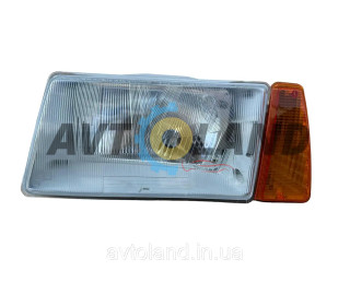 Фара ВАЗ 2108-099 лівий. жовтий покажчик FLAGMUS