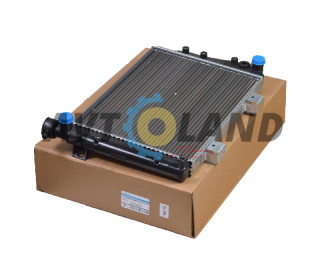 Радиатор ВАЗ 2104, 2105, 2107 алюм., основной, кор. уп.