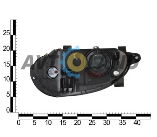 Фара ВАЗ 1117,1118,1119  левая White, WATT