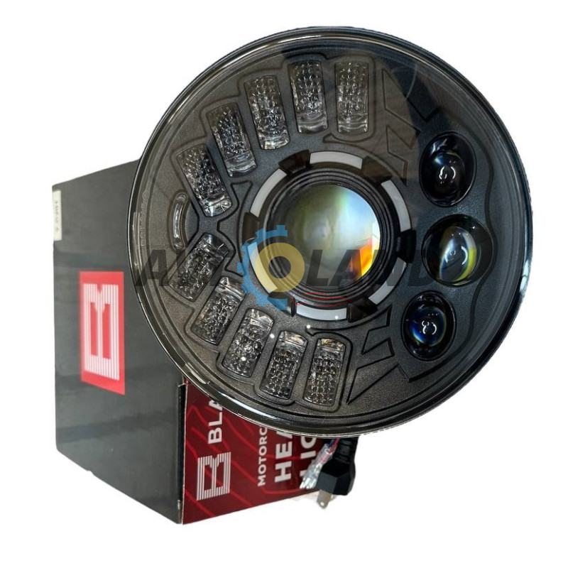 Світлодіодна Led (7дюймів) Фара Нива Тайга УАЗ 469 ГАЗ 24, ВАЗ 2101, Хаммер, FJ Cruiser, w463 BLASKAR купити дешево