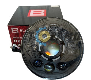 Світлодіодна Led (7дюймів) Фара Нива Тайга УАЗ 469 ГАЗ 24, ВАЗ 2101, Хаммер, FJ Cruiser, w463 BLASKAR