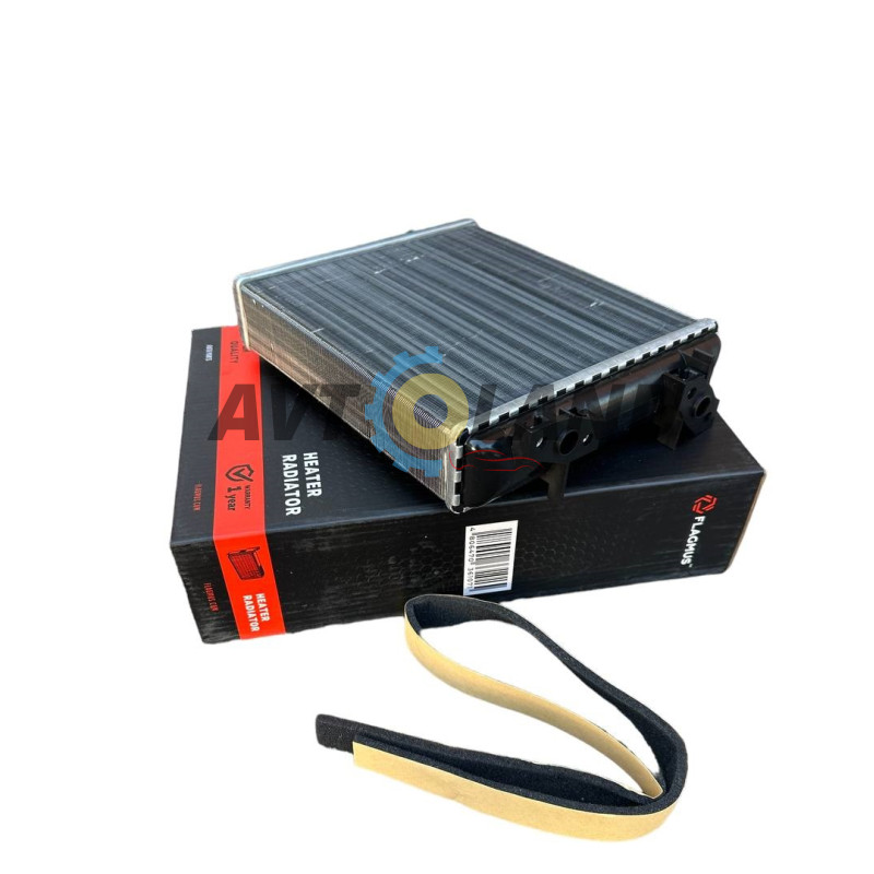 Радіатор обігрівача ВАЗ 2104-06, 2121, алюм., 250х195х55мм, кор. уп. ″широкий″ Flagmus купити дешево