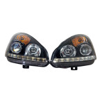 Фара ВАЗ 2170 -2172 BLACK Пріора з лизной +ДХХО к-т (к-т 2 шт) купити дешево