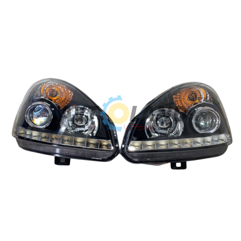 Фара ВАЗ 2170 -2172 BLACK Пріора з лизной +ДХХО к-т (к-т 2 шт) купити дешево