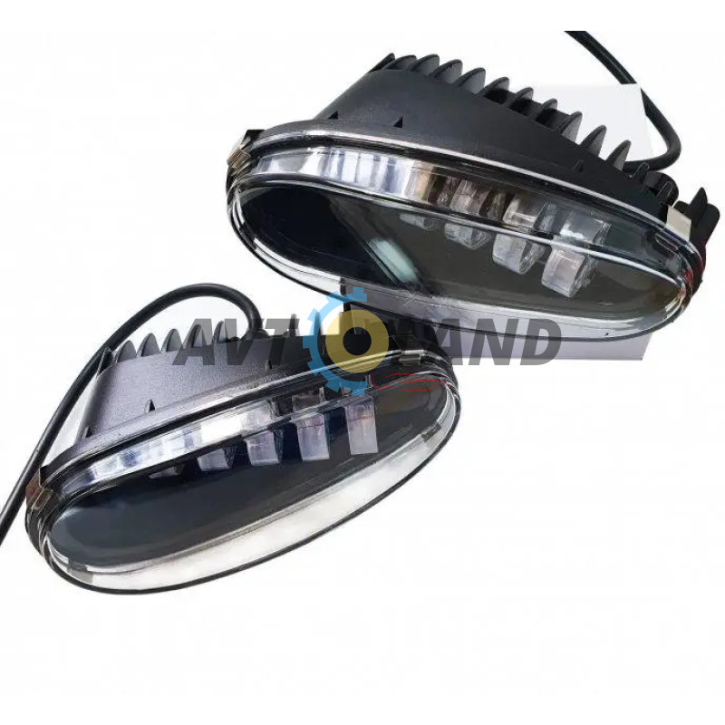 Світлодіодні протитуманні фари на Daewoo Lanos LED кт(2шт) ВАРІАТОР Алюмінієвий купити дешево