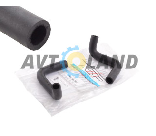 Патрубок отопителя ВАЗ 2108-09 карб., (к-т 2 шт.) салон