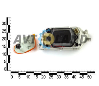 Фара ВАЗ 2113-15 прав. желтый указатель