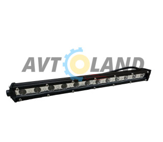 Светодиодная фара Балка Led 36 ват 34 см однорядная с линзой 6D OSRAM 340 х 29 х 45 мм 