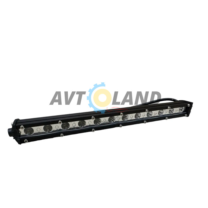 Світлодіодна фара Балка Led 36 ват 34 см однорядна з лінзою 6D OSRAM 340 х 29 х 45 мм купити дешево
