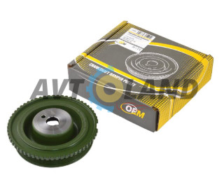 Шкив демпфер вала коленчатого ВАЗ 2108-15, 1117-19, 2190-94, инж. 8 кл. OEM