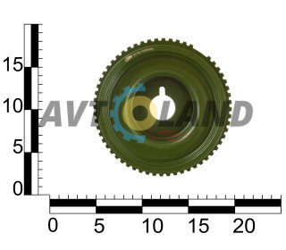 Шків демпфер вала колінчастого ВАЗ 2110-12, 1117-19, 2170-72, інж. 16 кл. OEM