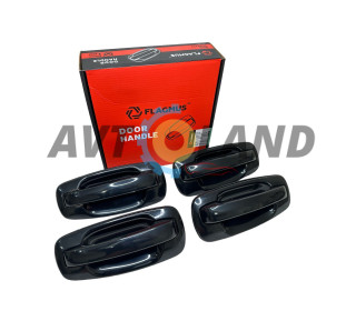 Євроручка двері ВАЗ 2110-12, 2170-72 зовнішня н/з, поліамід (к-т 4 шт.)