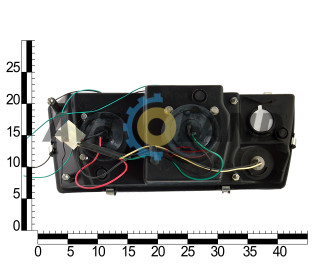 Фара ВАЗ 2108 левая, Linza Crystal BLACK WATT