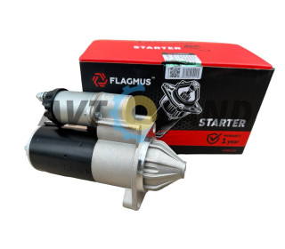 Стартер DAEWOO SENS, ЗАЗ 1102-03, 12В, 1,1кВт, 9зуб. Flagmus
